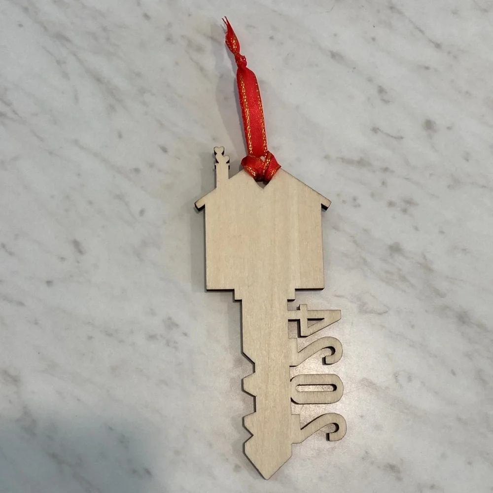 Home Sweet Home Key Ornament 2024 NEW